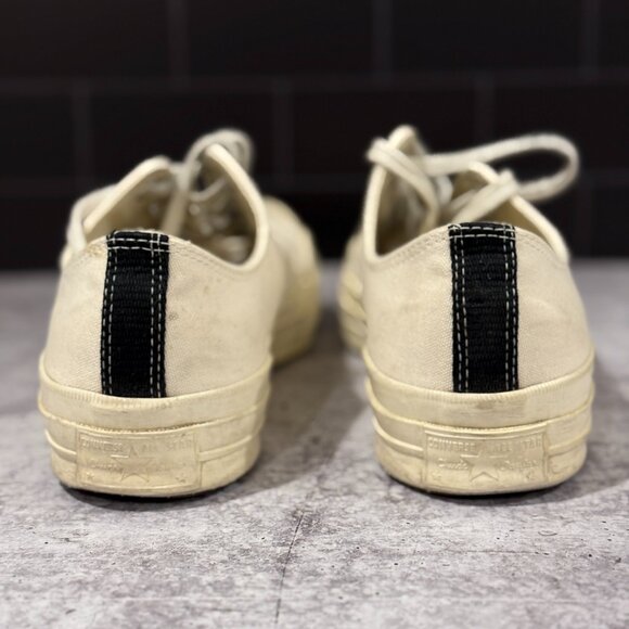 Converse Play COMME des GARCONS - White - Mens 11 - Picture 5 of 10